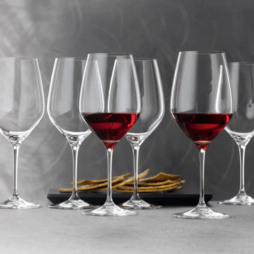 SPIEGELAU Topline Bordeaux Glasses – Set of 6