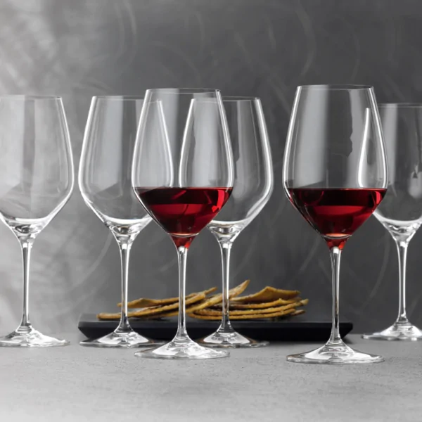 SPIEGELAU Topline Bordeaux Glasses – Set of 6