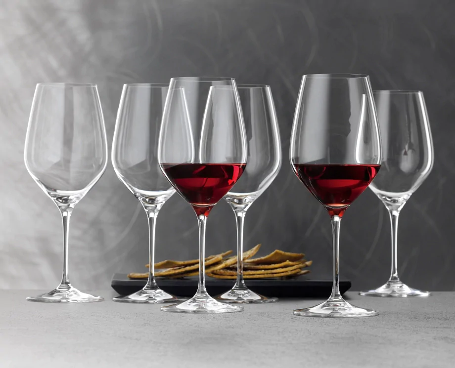 SPIEGELAU Topline Bordeaux Glasses – Set of 6