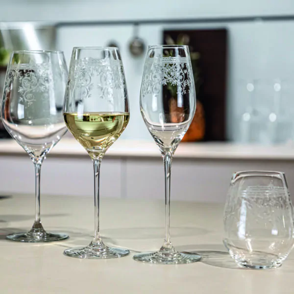 SPIEGELAU Arabesque Champagne Glass – Set of 2