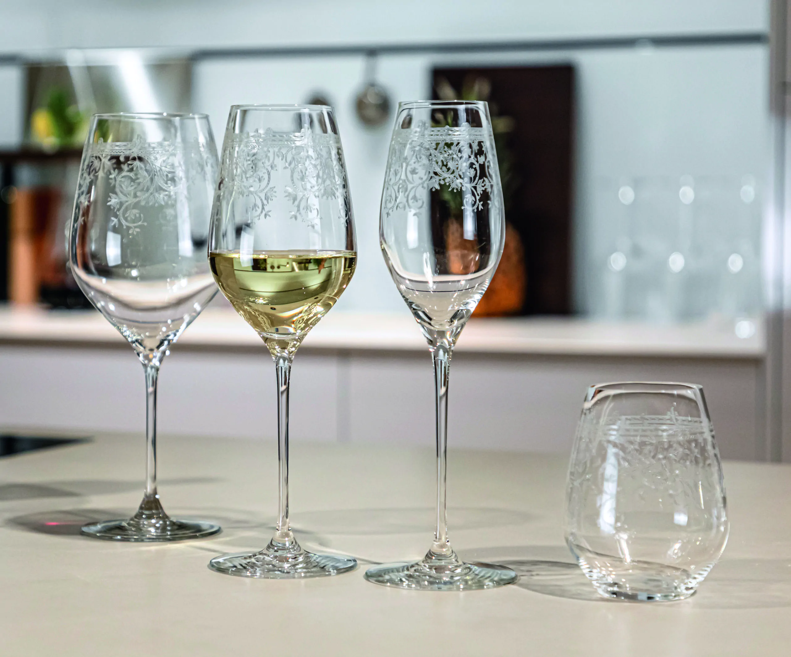 SPIEGELAU Arabesque Champagne Glass – Set of 2