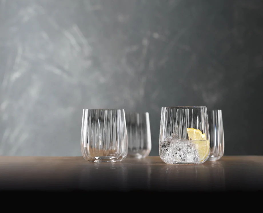 SPIEGELAU LifeStyle 4-Piece Whisky Tumbler Set – Crystal Glasses