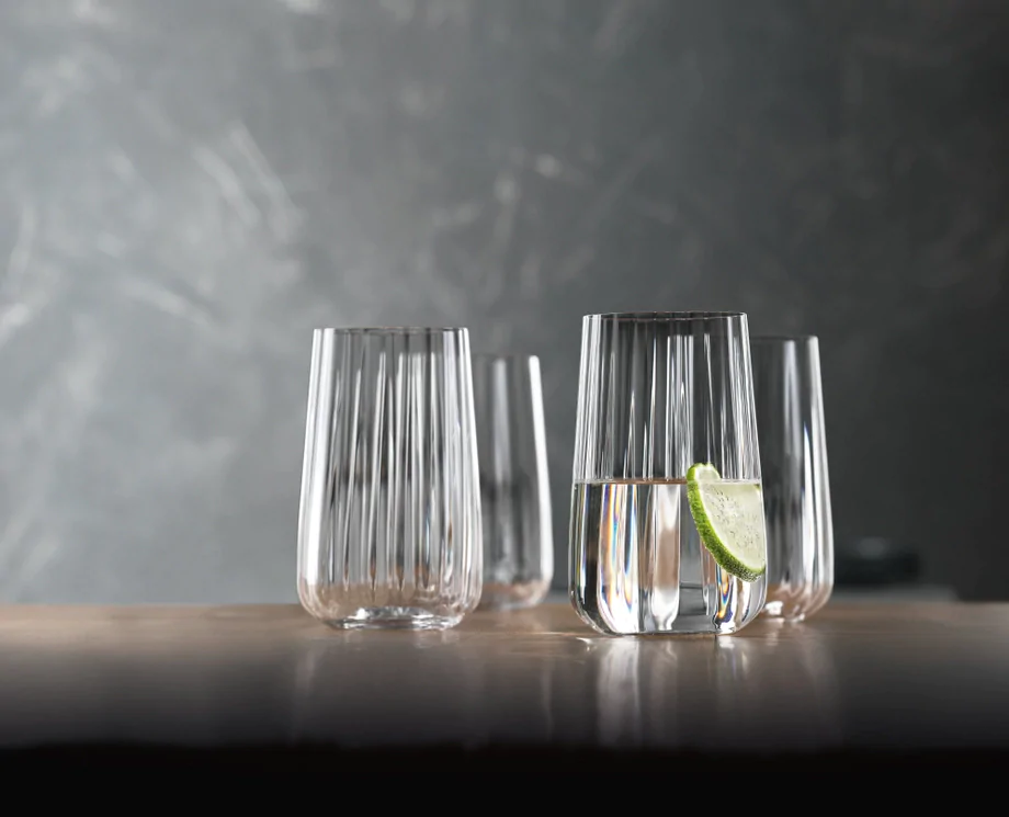 SPIEGELAU LifeStyle 4-Piece Long Drink Glass Set – Premium Crystal