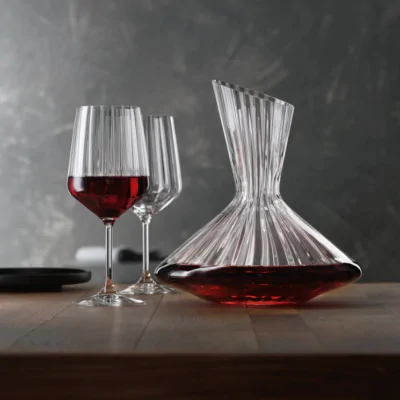 SPIEGELAU Lifestyle 3-Piece Decanter Set – Crystal Glass