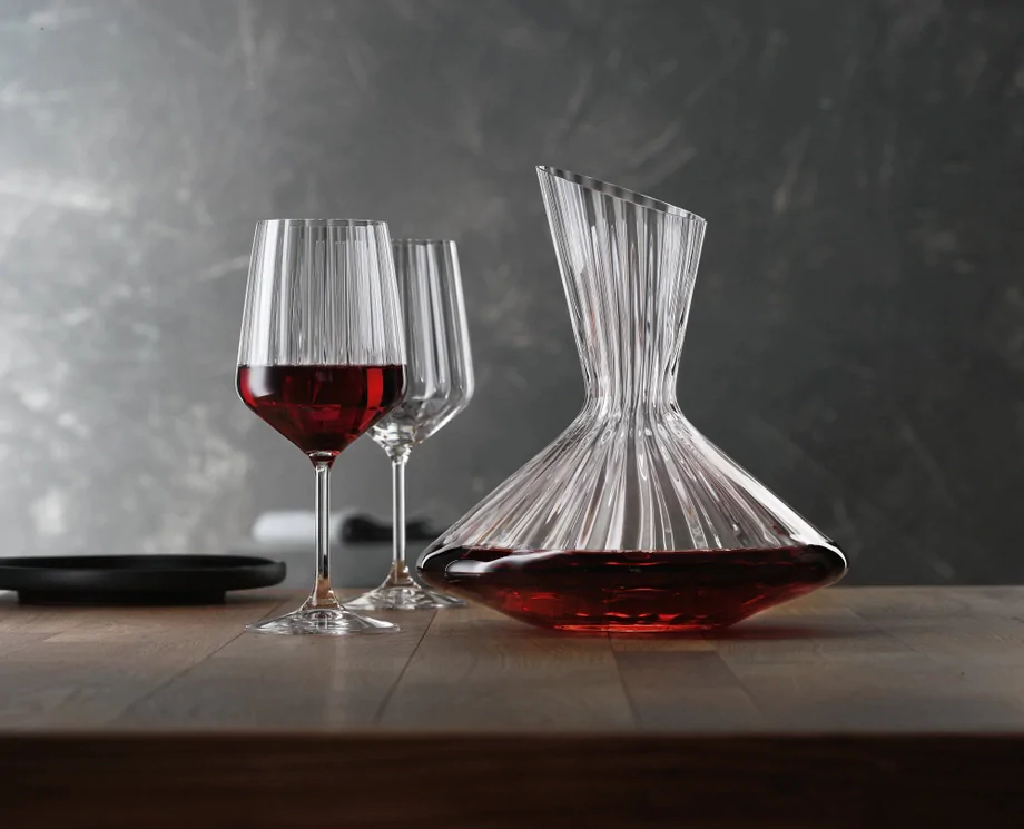 SPIEGELAU Lifestyle 3-Piece Decanter Set – Crystal Glass