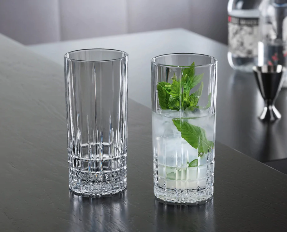 SPIEGELAU Perfect Serve Collection Long Drink Glasses – Set of 4