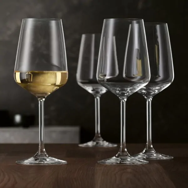 SPIEGELAU Salute Style White Wine Glasses – Set of 6