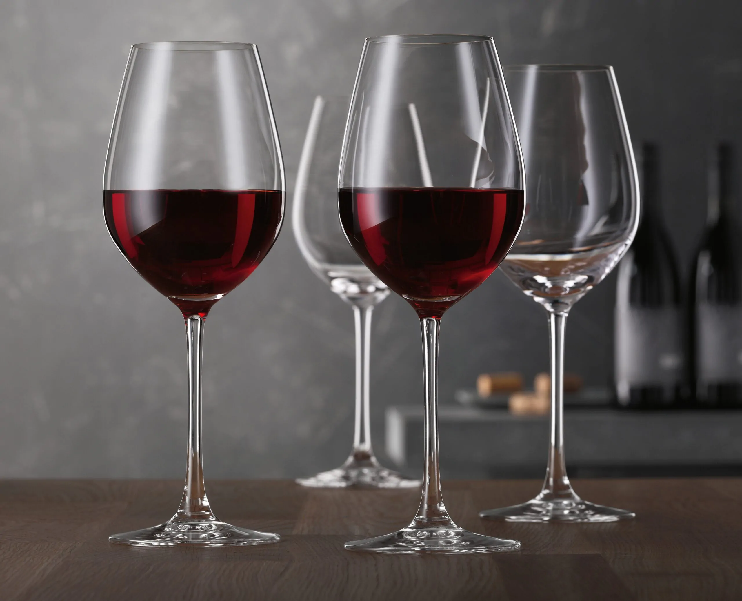 SPIEGELAU Salute Burgundy Wine Glasses – Set of 4