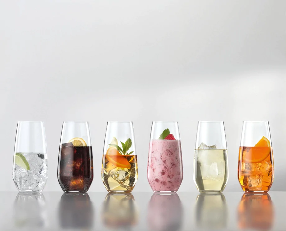 SPIEGELAU Authentis Casual Summer Drinks Glasses – Set of 6