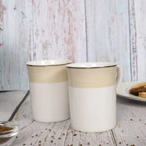 Dankotuwa Valentiono Set of 2 Mugs – Gold lining