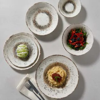 Penelope 20-Piece Premium Porcelain Dinner Set – Inspired by Sunsets & Sunrises