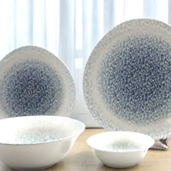 Glee 20-Piece Premium Porcelain Dinner Set – A Celestial Dining Experience