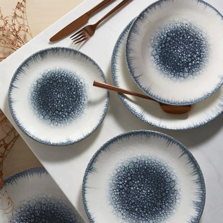 Antares 20-Piece Premium Porcelain Dinner Set – Inspired by the Sea & Sky