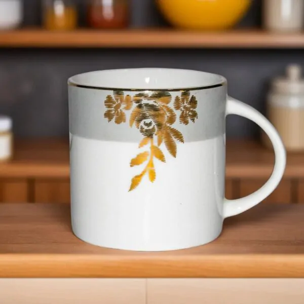 Azure Set of 6 Mug - Gold lining
