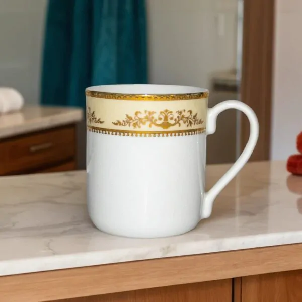 Azure Set of 2 Mug - Gold lining